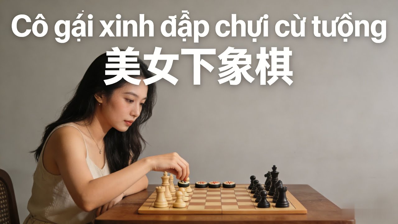 象棋界名场面！美女棋手 “车兵联攻 + 破士杀帅”，两步利落带走对局 #车兵联攻 #破士杀帅 #美女绝杀 #两步杀局 #象棋高光