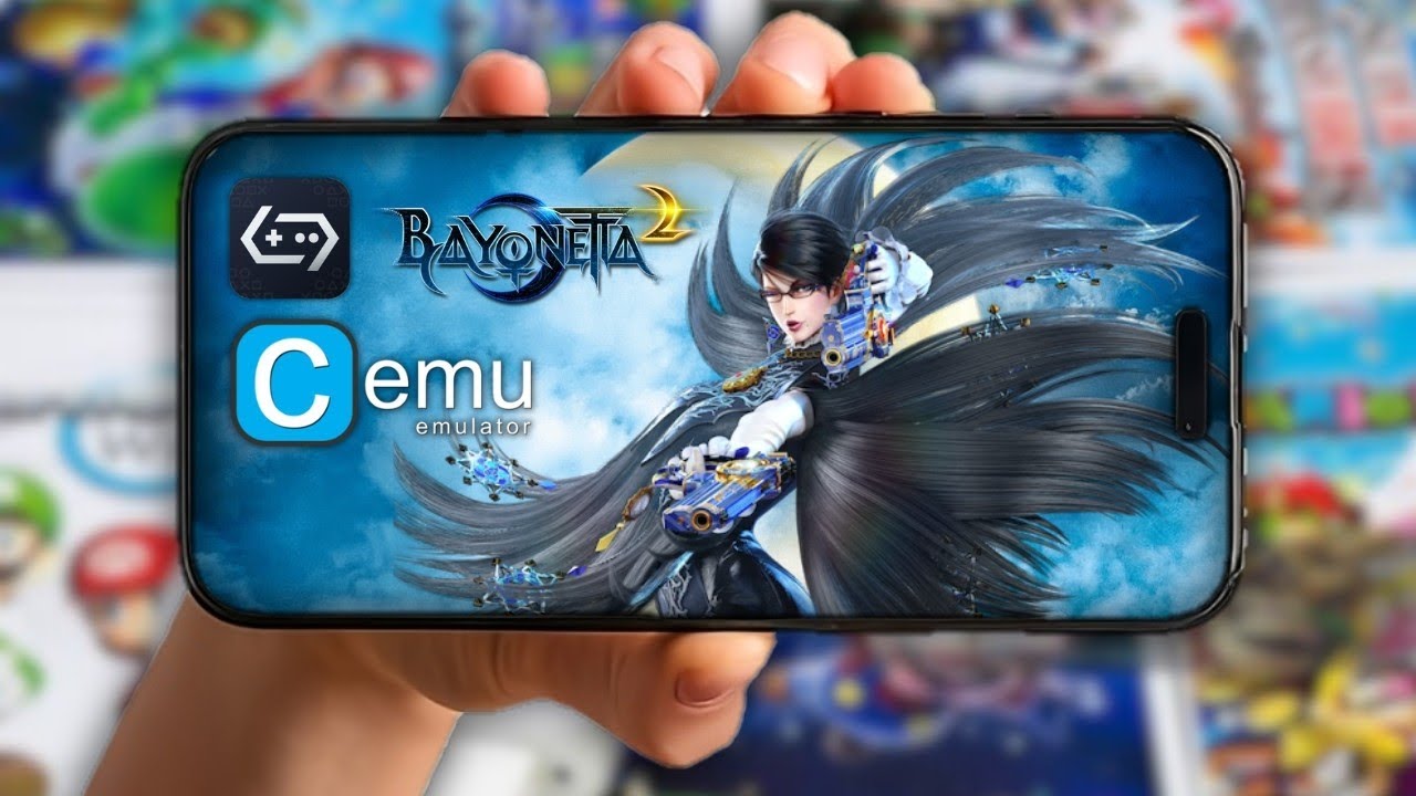 Bayonetta 2 de Wii U rodando no CELULAR! Cemu PC Port via GameHub (Snapdragon 8 Elite Gen 5)
