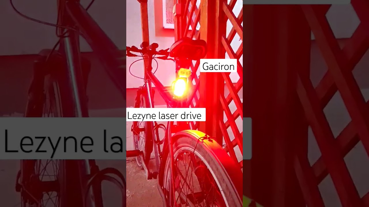 Gaciron W09 60 lm vs Lezyne laser drive 250 lm