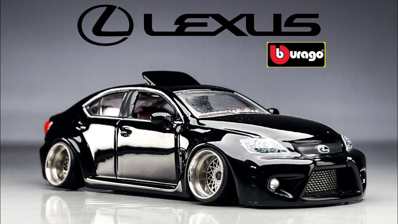 Lexus IS-F Clean Deep Dish Stance with Sunroof Slide Burago Custom