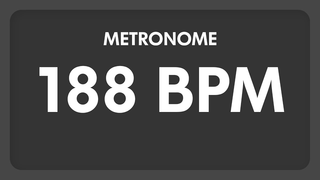 188 BPM - Metronome