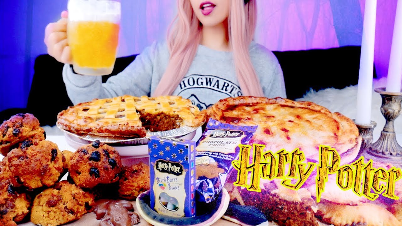 ASMR HARRY POTTER FEAST Eating Sounds *No Talking*
