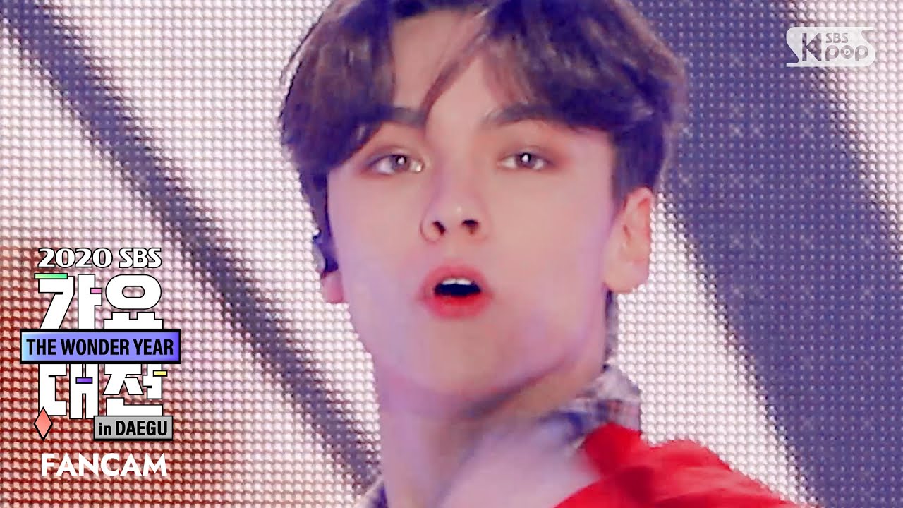 [2020 가요대전] 세븐틴 버논 'Left & Right' 페이스캠 (SEVENTEEN VERNON FaceCam)│@2020 SBS Music Awards