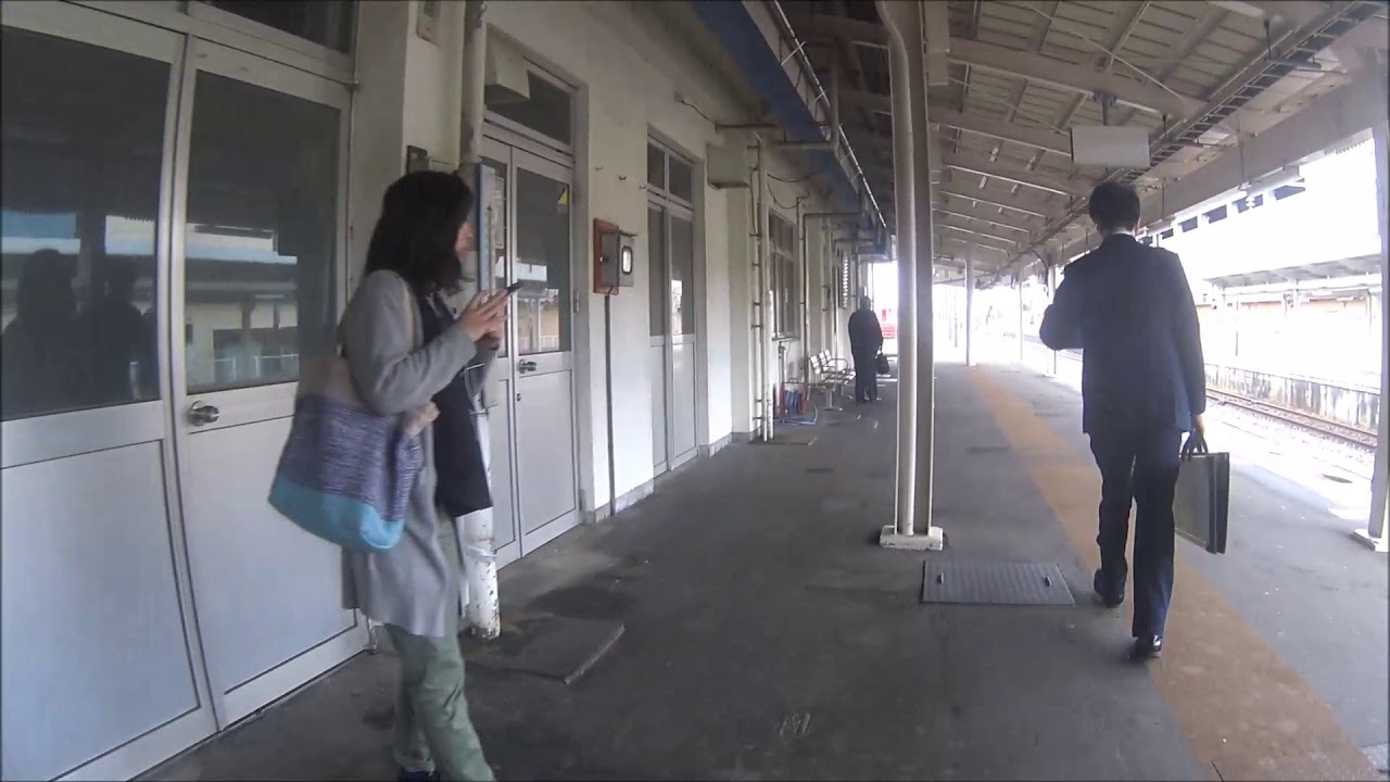 車いす道中記富山編　あいの風とやま鉄道小杉駅乗車(443M) 富山県射水市編
