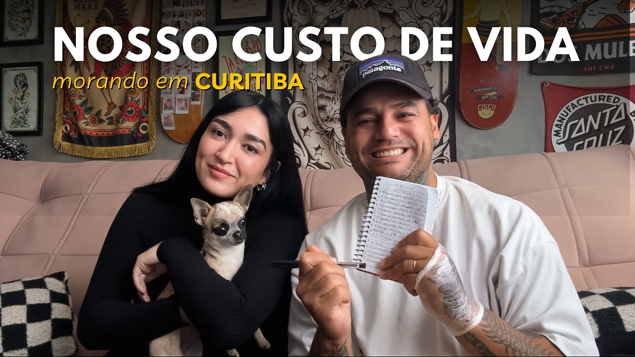 Nosso custo de vida, tendo dois filhos e morando em Curitiba