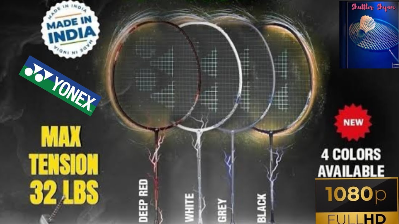 Yonex astrox attack 9 Badminton Racket Review  Head Heavy balance Racket / 32 LBS String 