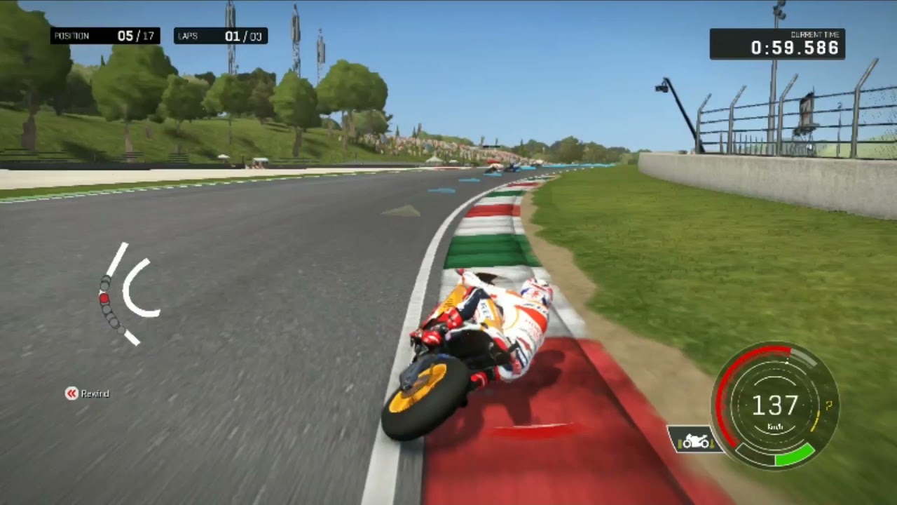 Marc Marquez 2014 vs Jorge Lorenzo 2009 | MotoGP 17 gameplay
