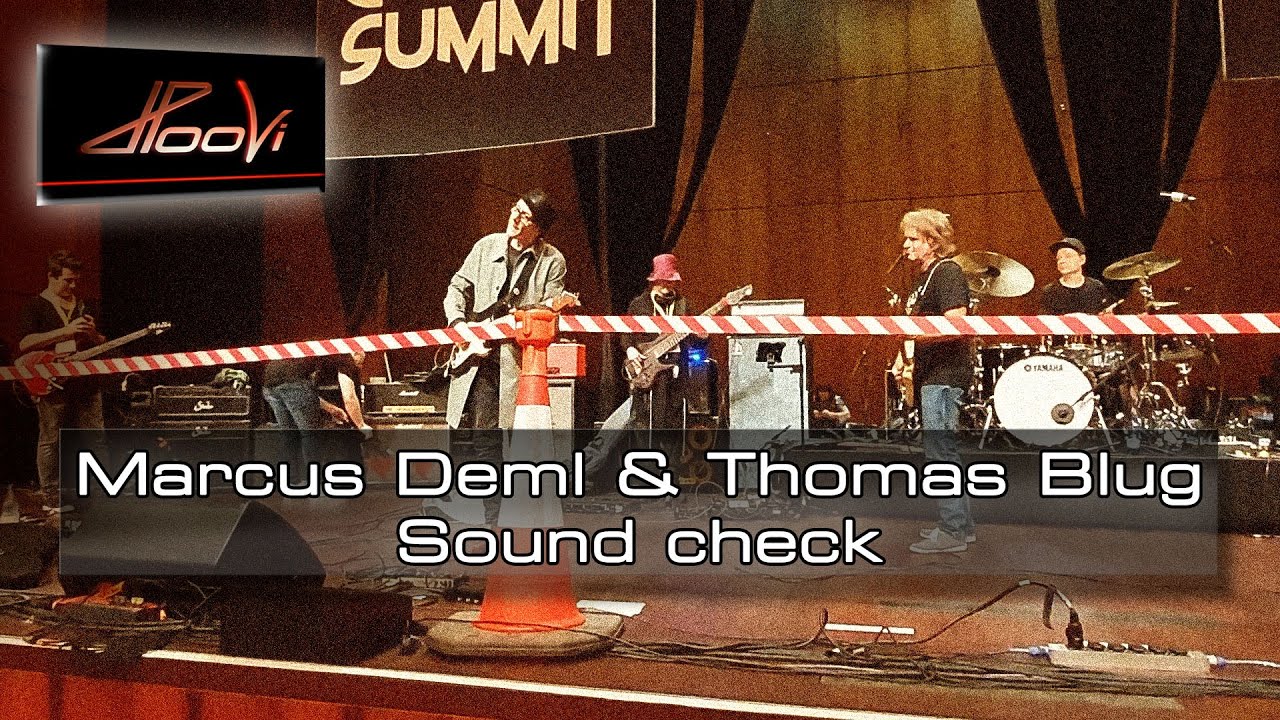 Marcus Deml Thomas Blug - sound check #deeflexxinaction