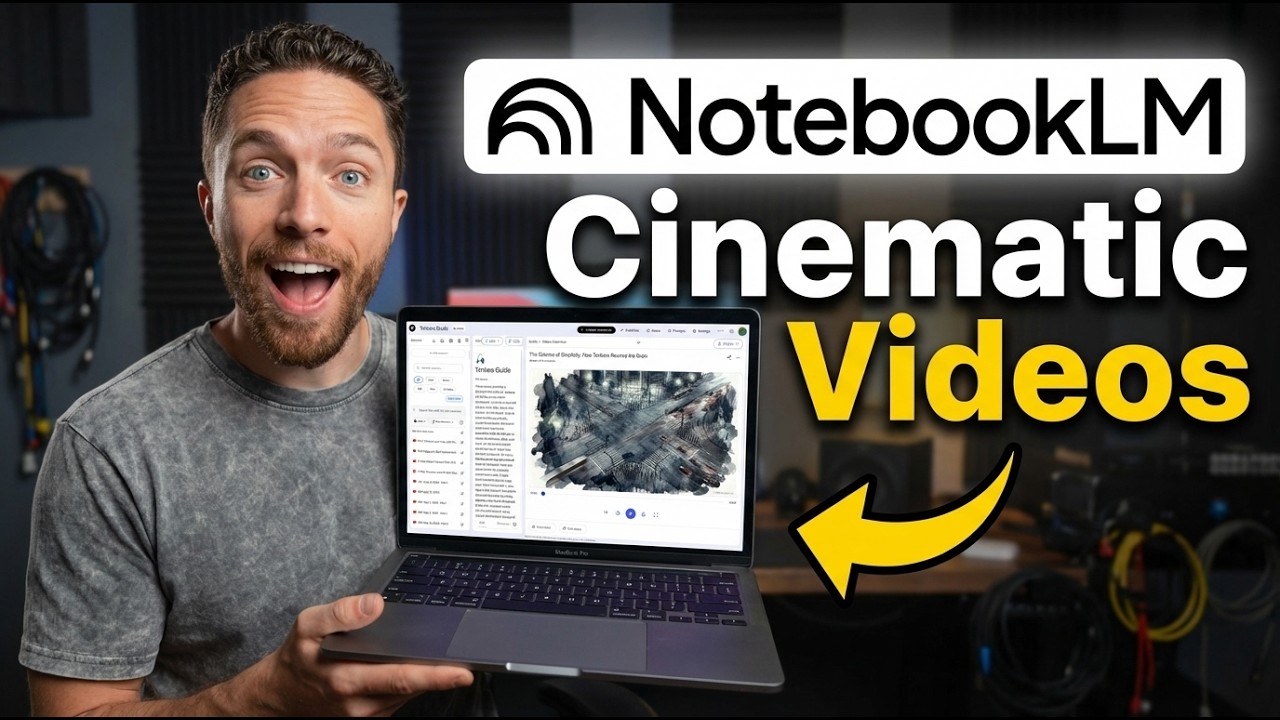 NotebookLM’s New Cinematic Videos Are GORGEOUS!