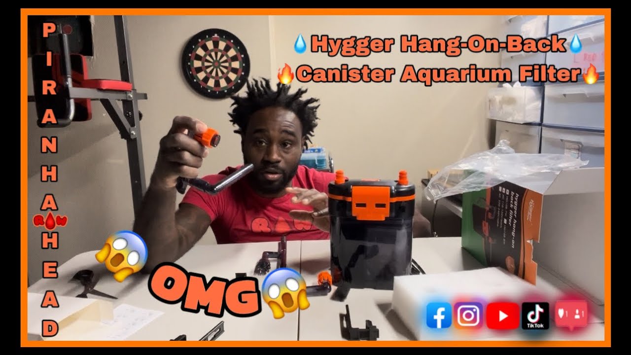 Hygger Hang-On-BackCanister Aquarium Filter