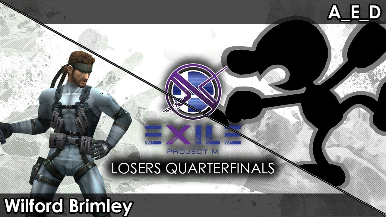 Project M: AOA | Wilford Brimley (Snake) V A_E_D (Game&Watch) - Exile 142 SSBPM