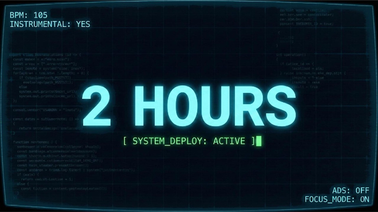 [SYSTEM_DEPLOY]: 2 Hours of Deep Work // SyntaxWave for Coding | Synthwave/Retrowave/Vaporwave: 01