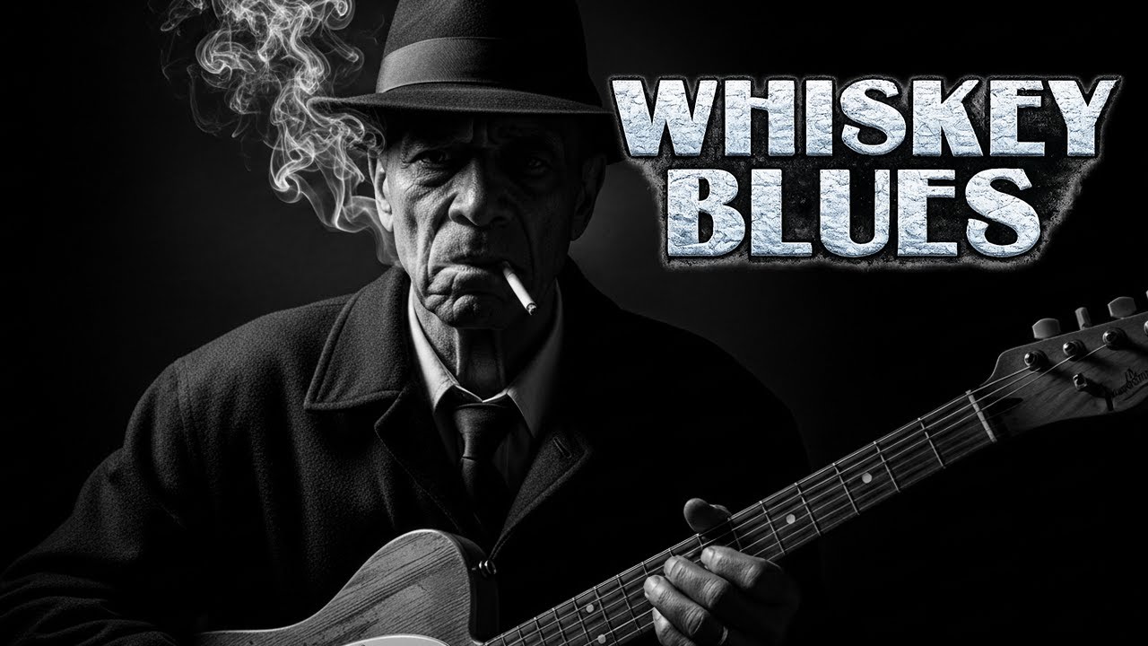 Relaxing Whiskey Blues Music | Slow Whiskey Blues Songs for Midnight Mood