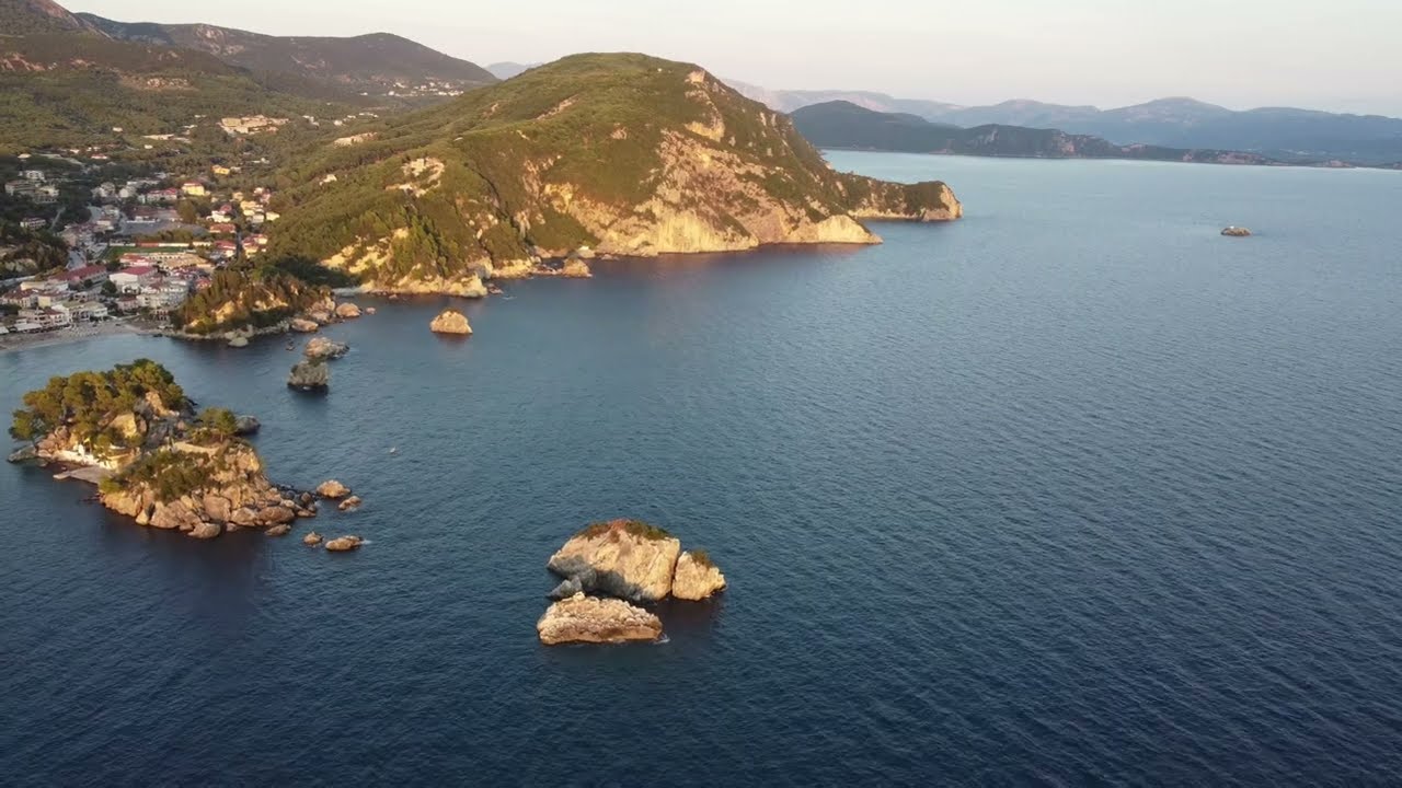 DJI Mini 2: Řecko - Parga 31#footage #relaxing #chillmusic #djimini2cinematic