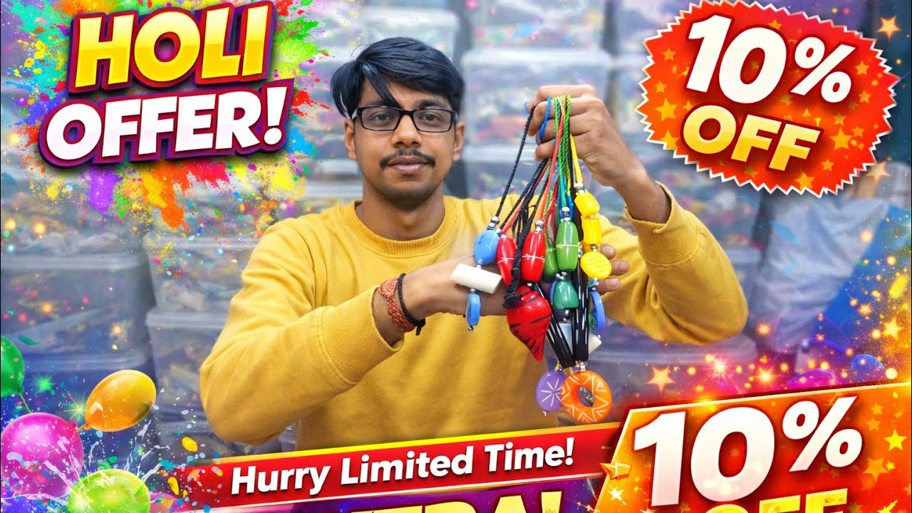 Holi Offer धमाका 💥 | 10% OFF | Limited Time Deal ⏰