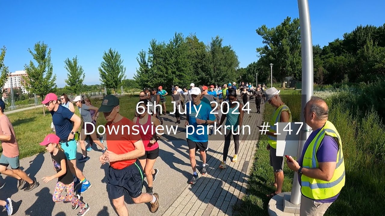 Downsview parkrun, #147 - July 6th 2024 (fast)