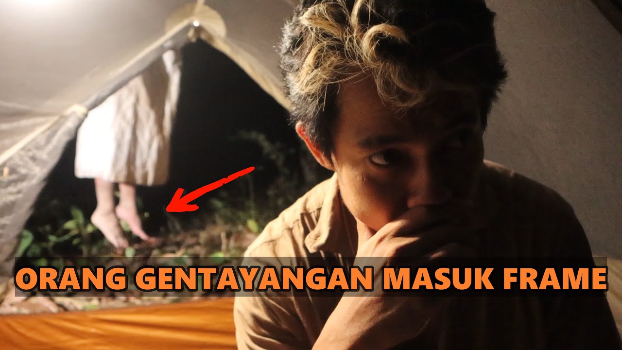 SOLO CAMPING~ADA YANG MENINGG4L GENTAYANGAN DIDESA INI~DIKIRA BOHONG.