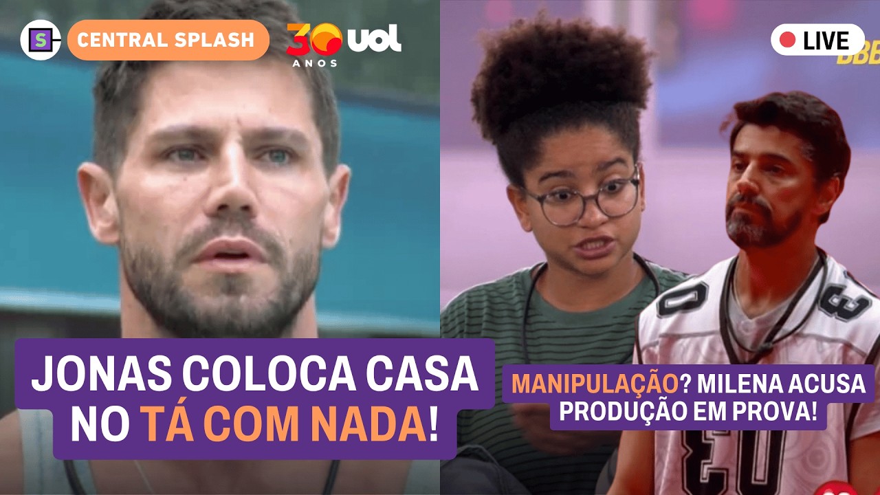 🔴 Jonas coloca todos no Tá com Nada; Cowboy líder; Milena arma plano; Ana Paula mira em Chaiany e+