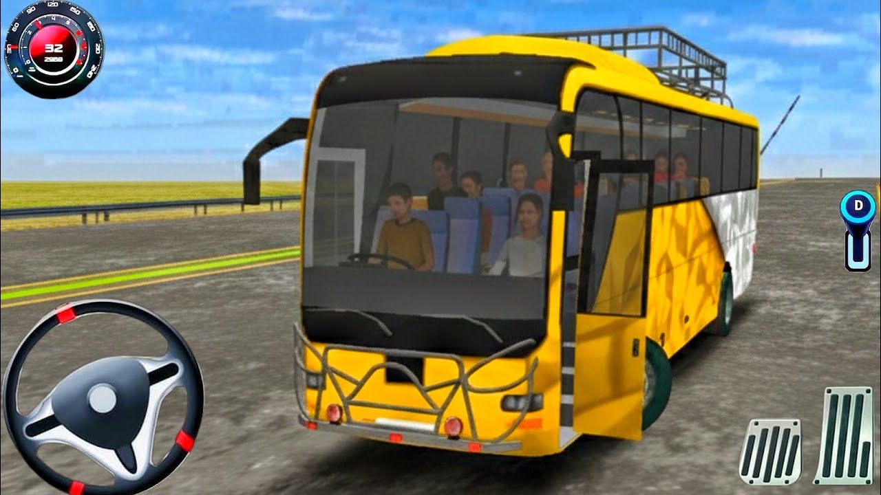 Bus Driving Games City Coach 2026 - Transport City Passenger Bus Driving - Bus Game Andriod Gameplay