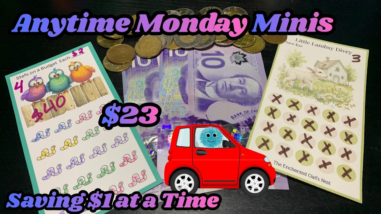 Happy Family Day ~ Monday Mini Day ~ Saving $23 ~ Finishing 2 Challenges ~ Save One Dollar at a Time