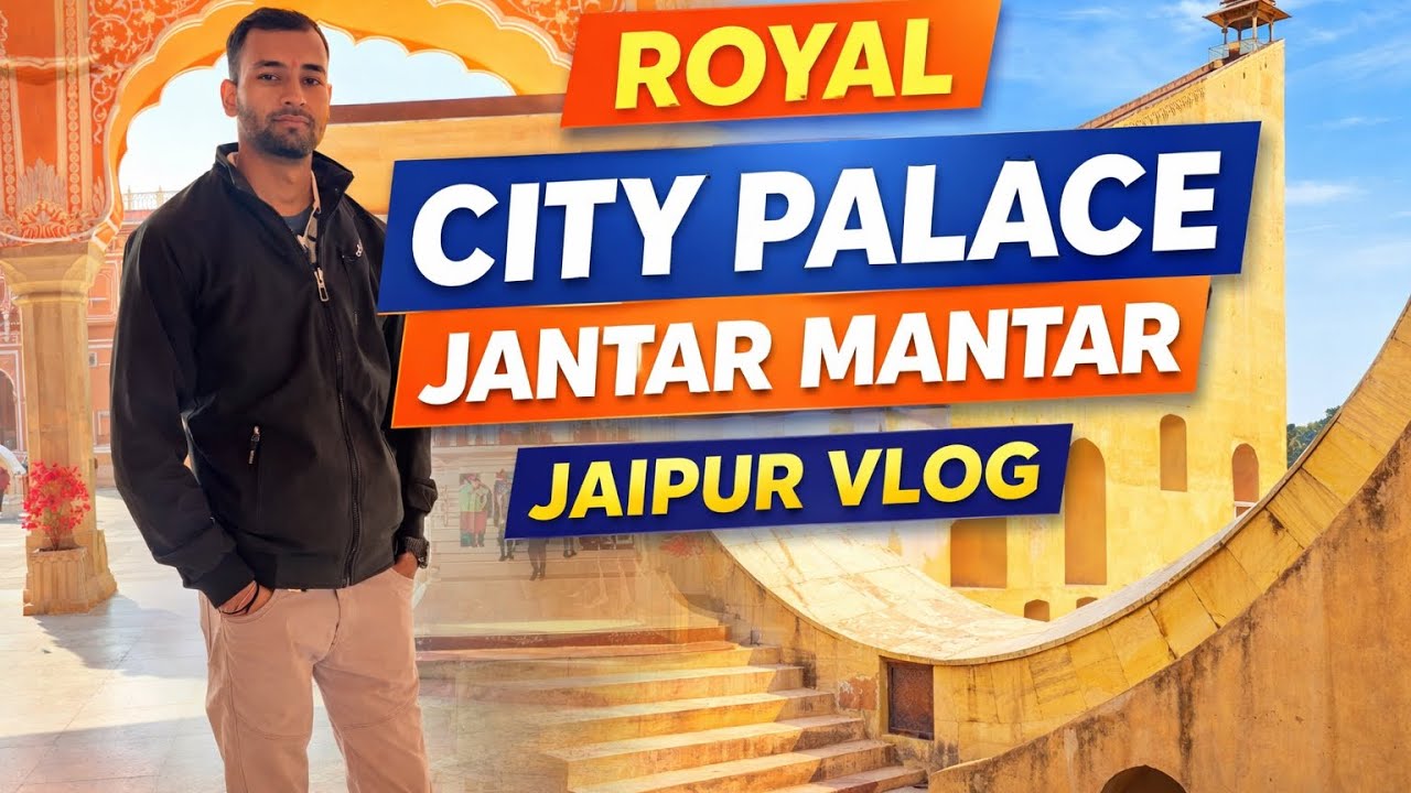 Exploring Jaipur’s Royal Palace & Observatory | City Palace + Jantar Mantar😍