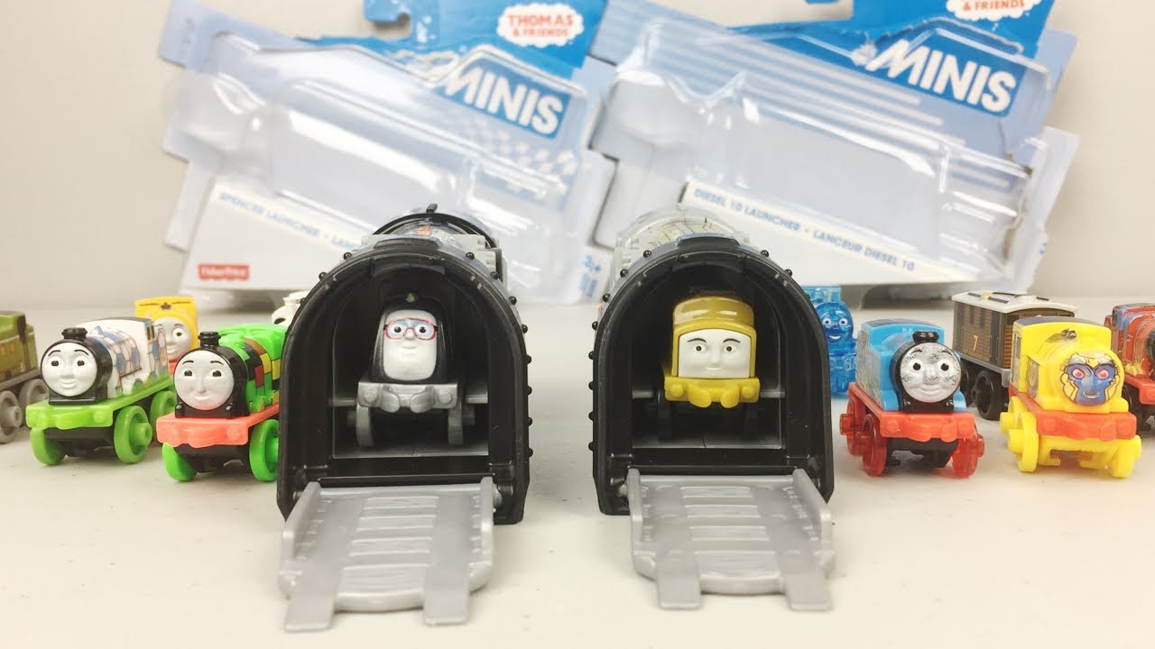 Thomas and Friends Diesel 10 and Spencer Mini Launcher