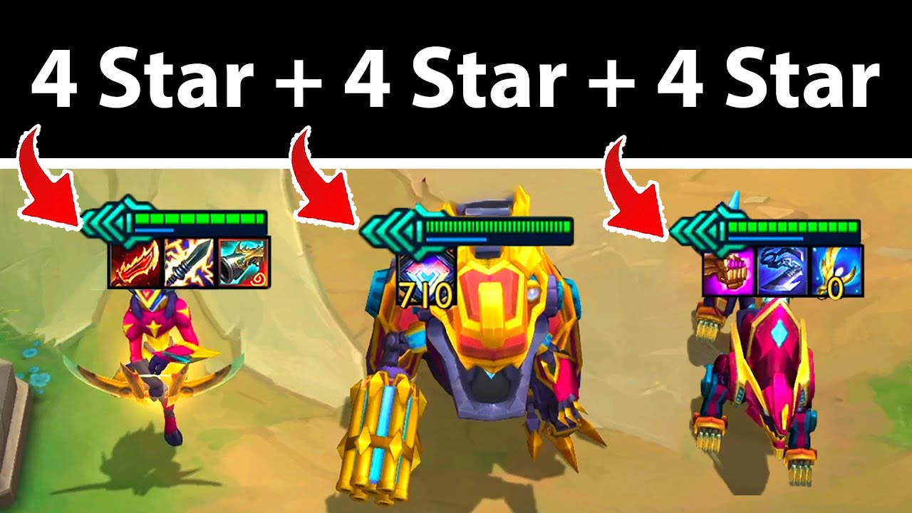 0,00001% - 4-Star Kindred + 4-Star Nidalee + 4-Star Dinasour !?