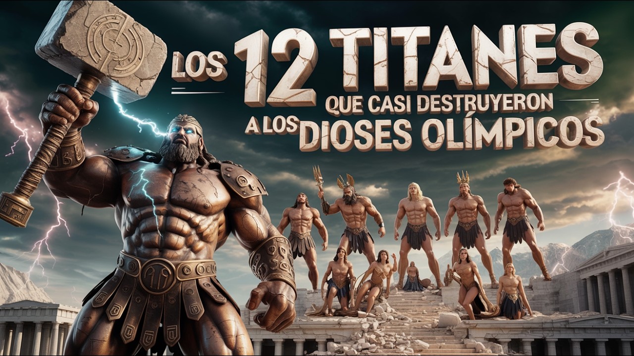 Los 12 Titanes que casi Destruyeron a los Dioses Olímpicos