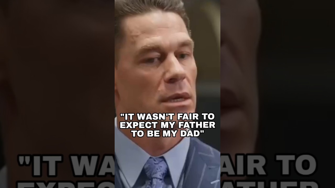 John Cena On His Tragic Relationship With His Dad...*,Emotional*