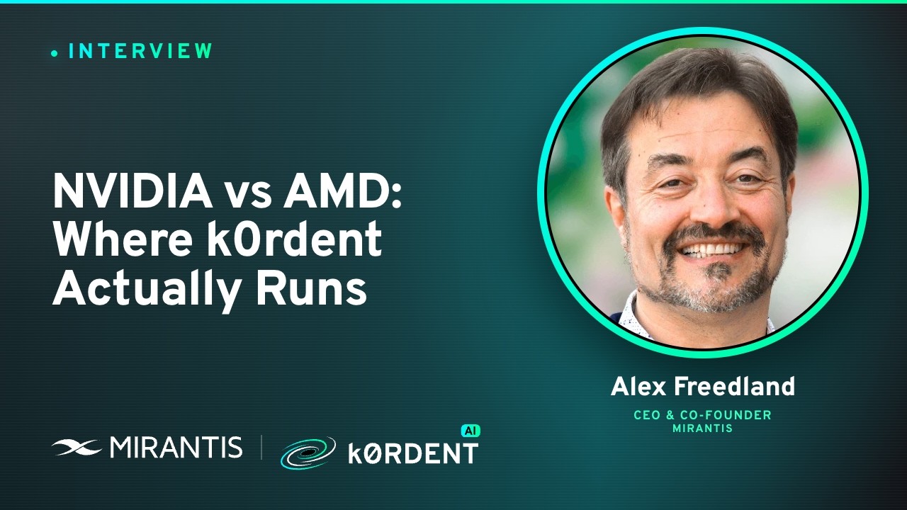 NVIDIA доминирует. Но вот почему Mirantis уже работает на AMD