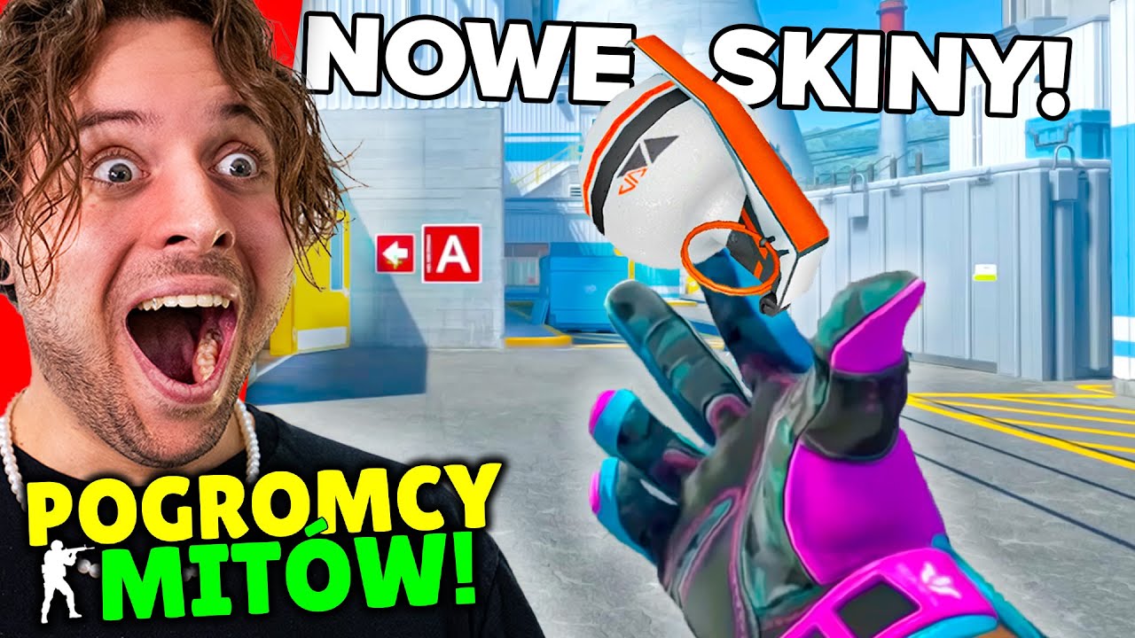 UKRYTE SKINY i ANIMACJE Granat&oacute;w w CS 2! (Pogromcy Mit&oacute;w #7)