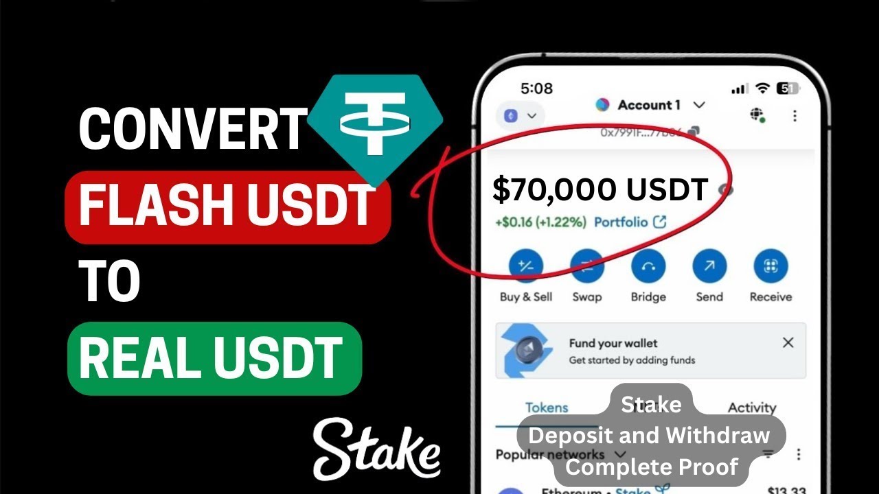 How To Create 70K Flash USDT in MetaMask  |  Full Tutorial (2025)