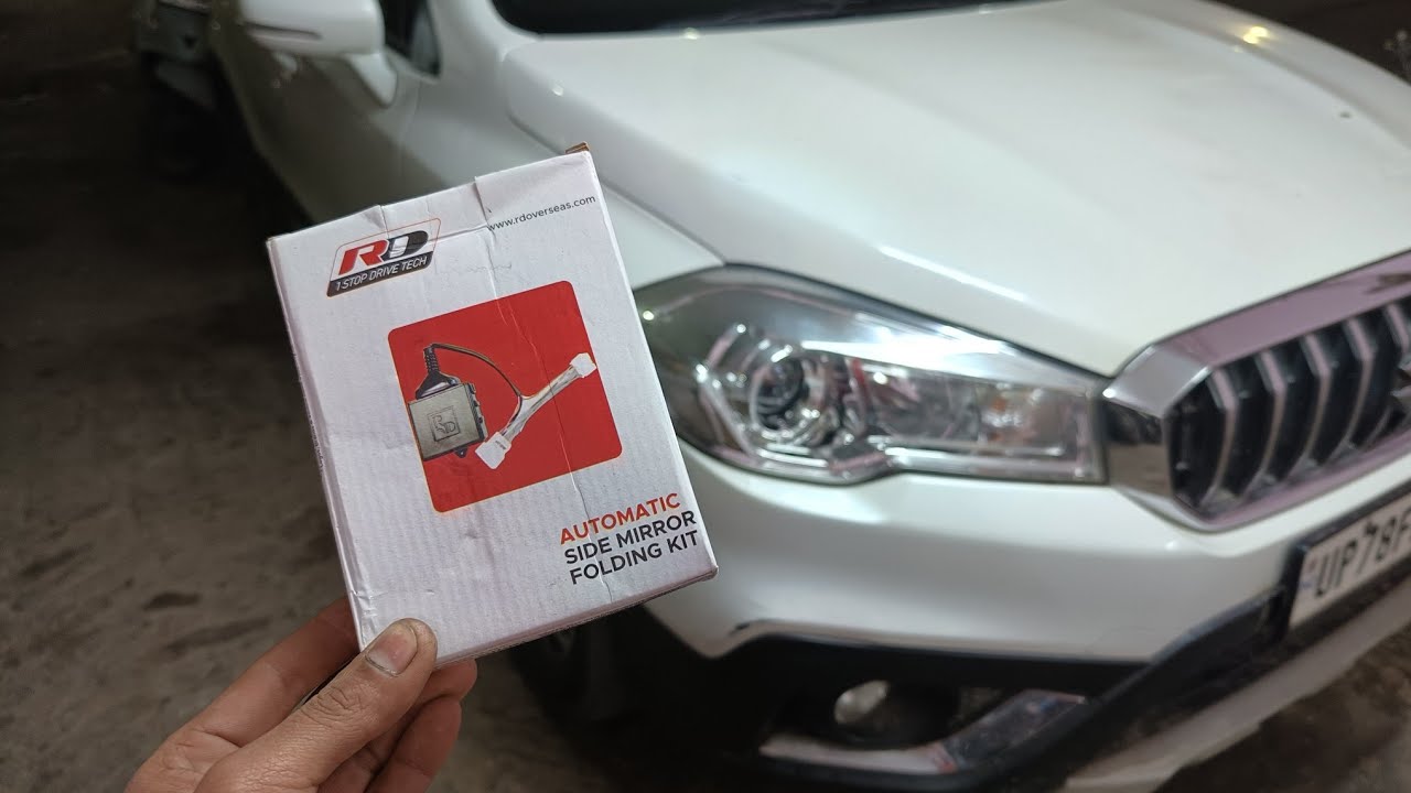 Side Mirror Modification| RD Auto Orvm Folding Kit Installation All Cars | Scross Modification