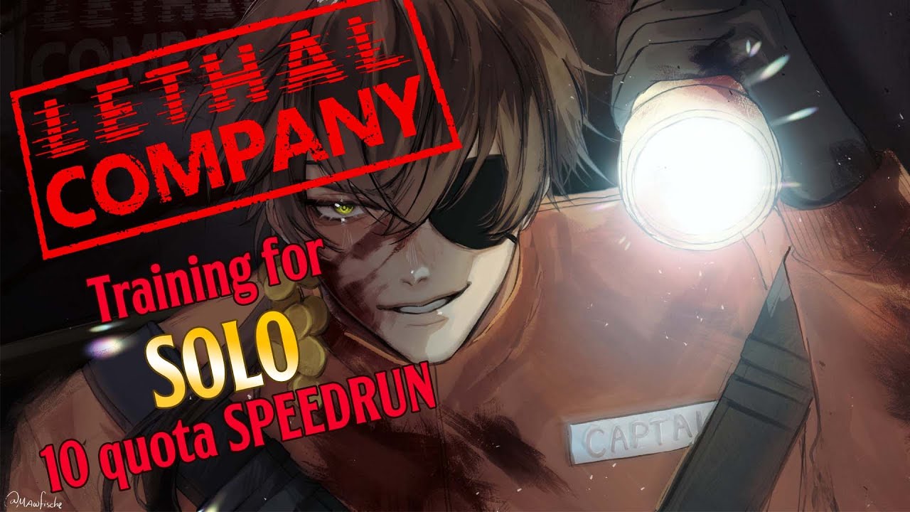 [LETHAL COMPANY] Training for SOLO quota 10 SPEEDRUN! 🏃‍♂️💨