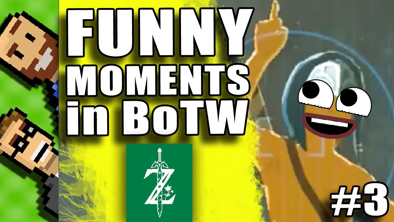 FUNNY MOMENTS in Breath of the Wild! Funny Ragdoll Deaths | Breath of the Wild | The Basement