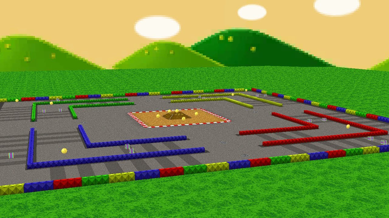 GBA Battle course 1 battle arena for CGP