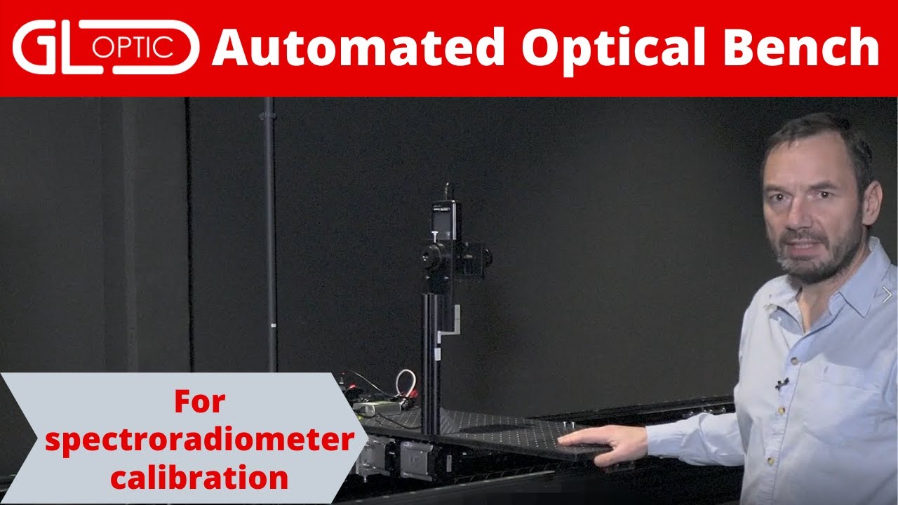 Automated Optical Bench in Calibration and Research Laboratory of Optical Radiation (CARLO)