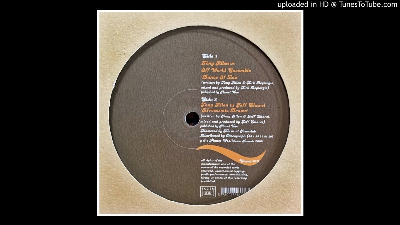 Tony Allen vs Jeff Sharel - Afrocosmic Drums