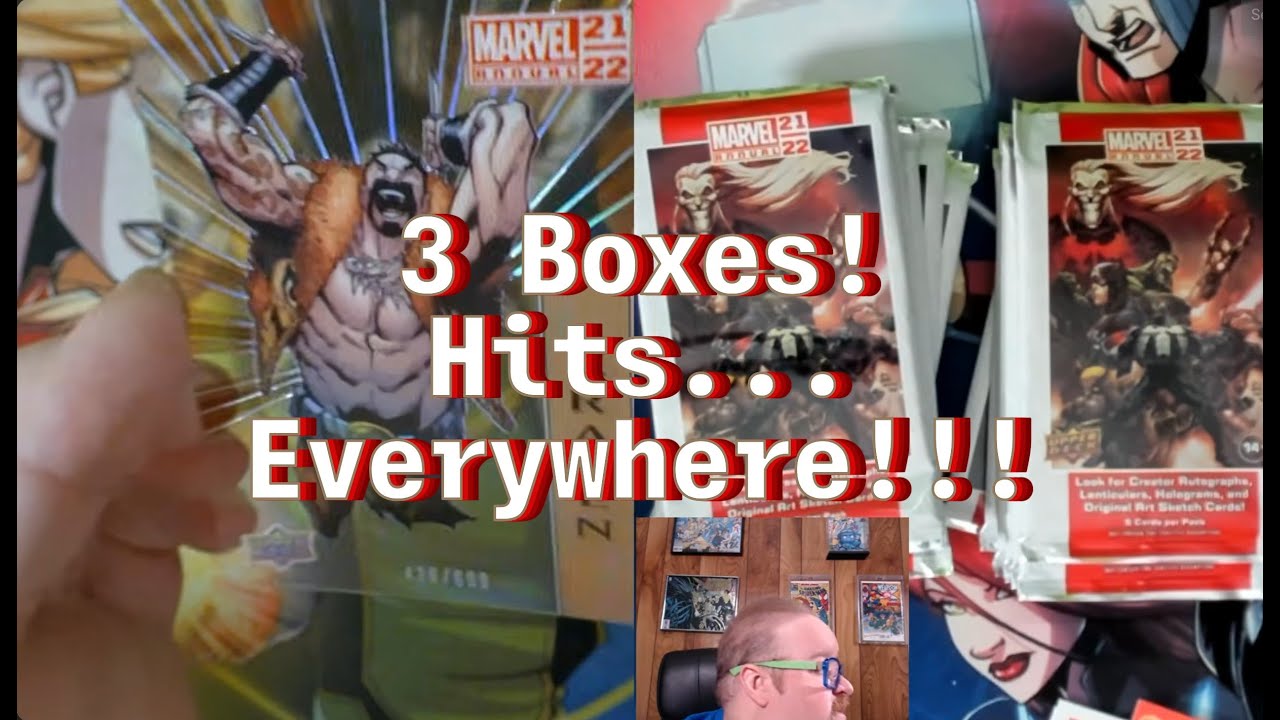 Sunday Live Marvel Box Breaks with Mike Deuce!!! Infinity Trilogy, Marvel Annual, and Spider-Man!!!!