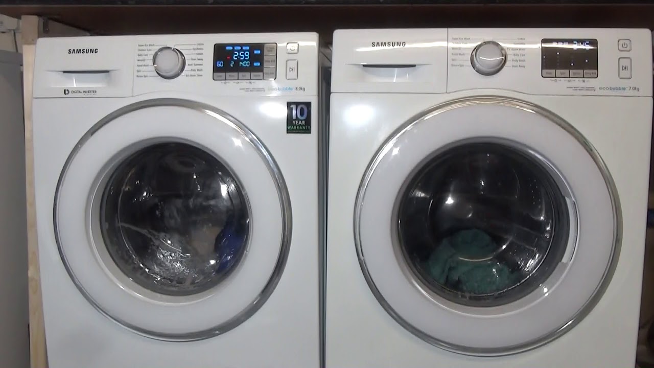 Wash race No.94 : Samsung Digital inverter vs Samsung cotton standard 60 mini load