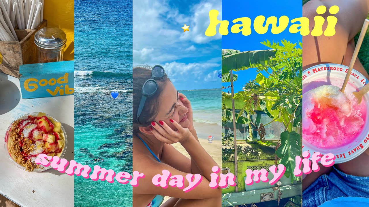 hawai'i diaries 🌺 | sunshine therapy, cliff jumping, & best foodddd