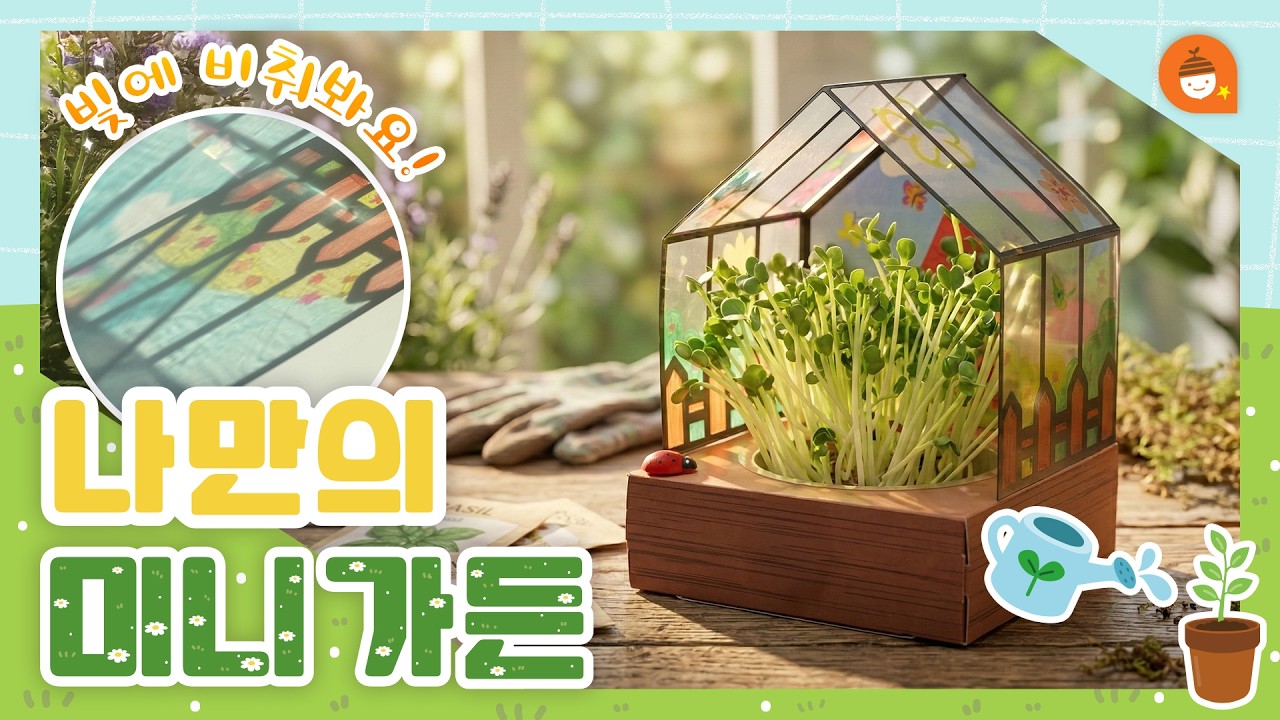 푸릇 푸릇 무순 키우기🌱먹을 수도 있다고!?