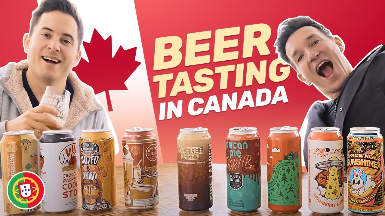 Beer Tasting in Canada! 🍻 🇨🇦
