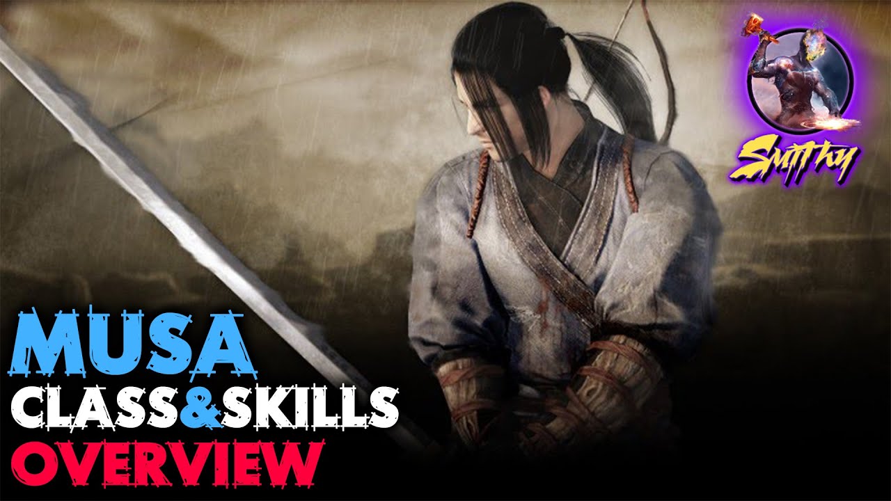 ⚔️[MUSA] Class & Skills Overview - Black Desert Mobile