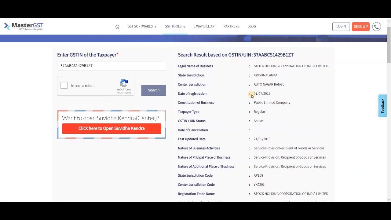 GSTIN Verification Tool