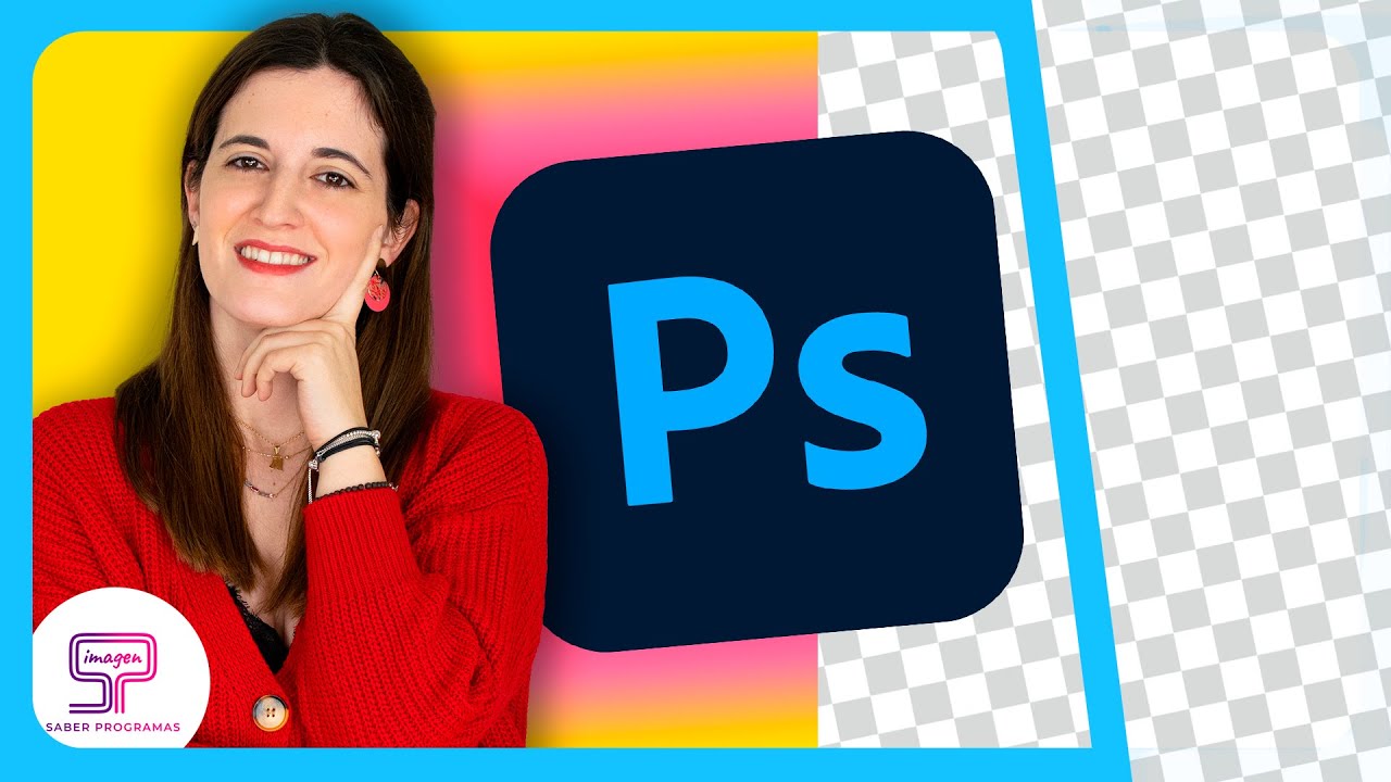 ✅ C&oacute;mo hacer PNG en Photoshop ▶ FONDO TRANSPARENTE ◀ 2025