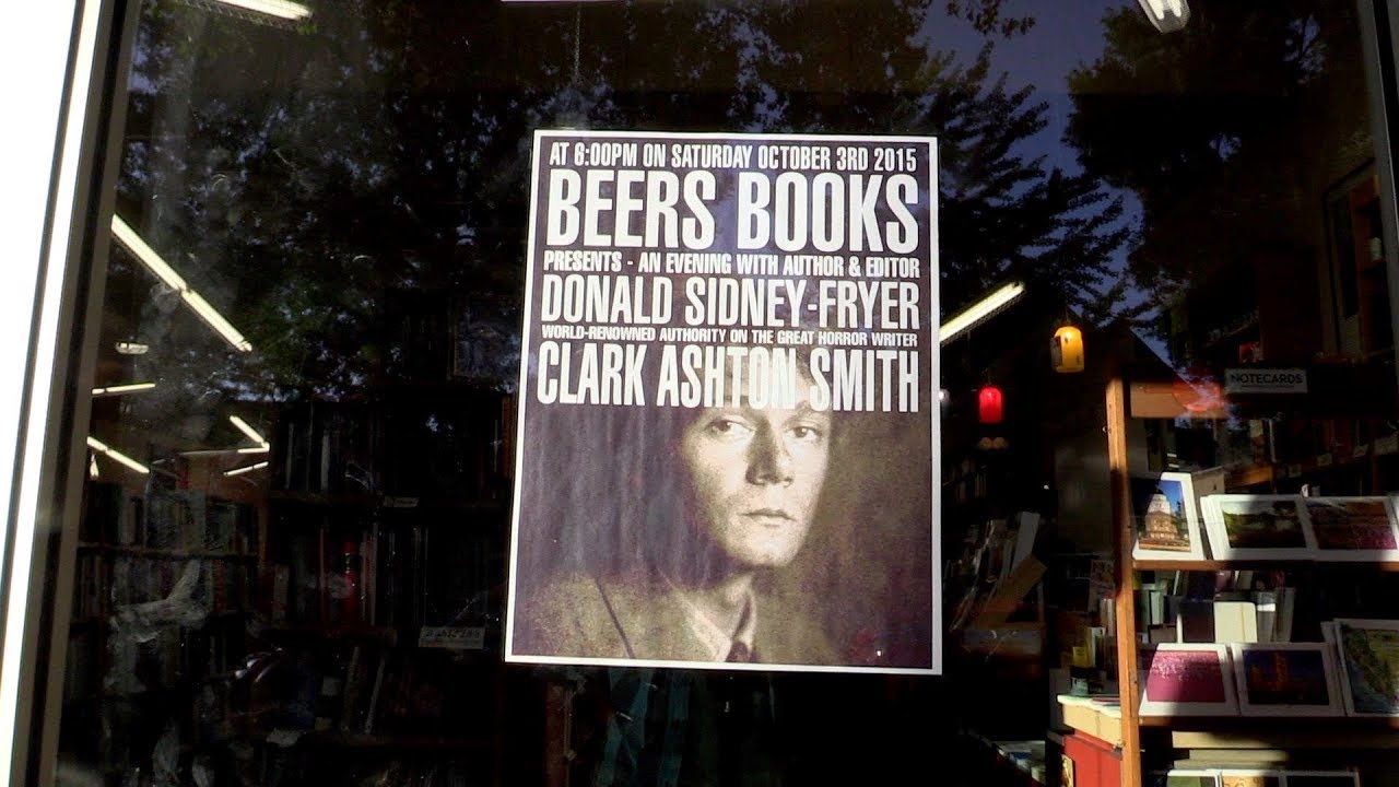 Clark Ashton Smith Presentation by Donald Sidney-Fryer