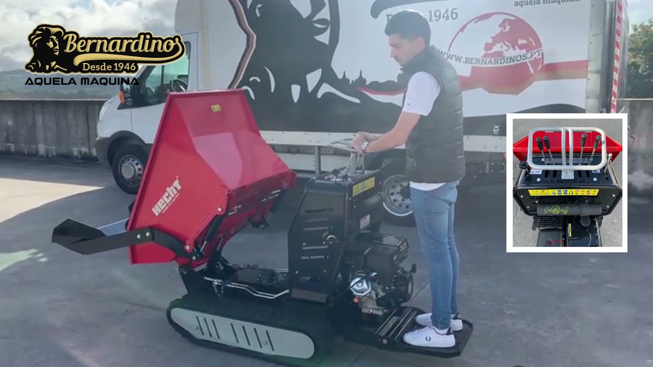 Mini Dumper - LAGARTAS pá carregadora e plataforma 500KG