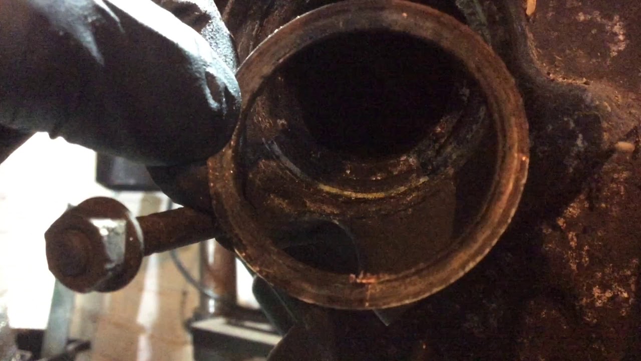 Removing Exhaust Gaskets Honda CX650
