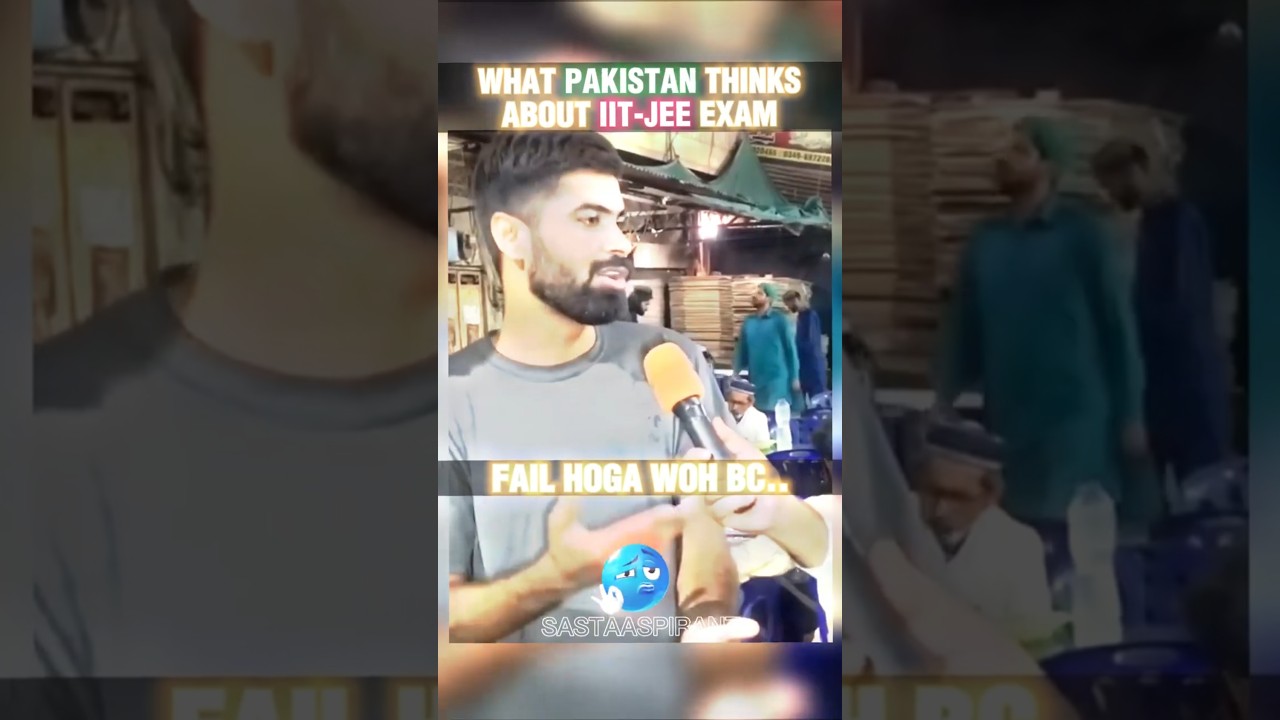 What Pakistan 🇵🇰 thinks about JEE Exam 🤡 🗿 | Pakistani reacts | #jee #opeartionsindoor #pakistan